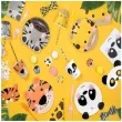 serwetki urodzinowe safari z panda partypal 33 cm 20 szt