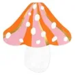 serwetki wesoly muchomorek partydeco 13x13 cm 20 szt
