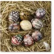 serwetki wielkanoc jajka na sianku paw 33 cm 20 szt