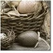 serwetki wielkanoc jajka rustykalne maki 33 cm 20 szt
