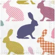 serwetki wielkanoc kolorowe kroliki maki 33 cm 20 szt