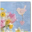 serwetki wielkanoc kolorowy bukiet maki 33 cm 20 szt