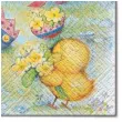 serwetki wielkanoc pisklaki na lace maki 33 cm 20 szt