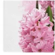 serwetki wielkanoc rozowe hiacynty maki 33 cm 20 szt