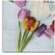 serwetki wielkanoc tulipany kolorowe maki 33 cm 20 szt
