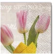 serwetki wielkanoc tulipany w papierze maki 33 cm 20 szt
