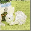 serwetki wielkanoc tulipany z krolikami maki 33 cm 20 szt