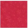 serwetki wytlaczane sniezki czerwone paw 33 cm 20 szt