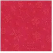 serwetki wytlaczane sniezki czerwone paw 33 cm 20 szt