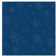 serwetki wytlaczane sniezki niebieskie paw 33 cm 20 szt