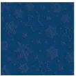 serwetki wytlaczane sniezki niebieskie paw 33 cm 20 szt