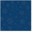 serwetki wytlaczane sniezki niebieskie paw 33 cm 20 szt