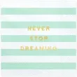 serwetki yummy never stop dreaming mietowy partydeco 33 cm 20 szt