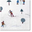 serwetki zabawa w sniegu 33 cm 20 szt