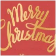 serwetki zlote merry christmas czerwone partypal 33cm 10 szt