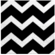 serwetki zygzaki chevron czarno biale paw 33 cm 20 szt