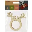 serwetnik pierscieniowy renifer rogi drewno arpex 4 szt