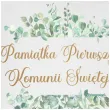 skarbonka komunia swieta eukaliptus beauty bialy 9 5 cm