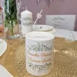 skarbonka pierwsza komunia swieta eukaliptus beauty bialy 9 5 cm