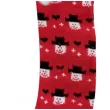 skarpeta na prezenty balwanki czerwona funny fashion 60 cm
