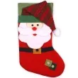 skarpeta na prezenty mikolaj z pomponem godan 45x27 cm