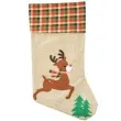 skarpeta na prezenty renifer jutowa arpex 42 cm