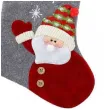 skarpeta na prezenty swiety mikolaj filcowa godan 51x21 cm