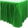 skirting classic zielony amscan 426 cm x 73 cm