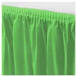 skirting classic zielony kiwi amscan 426 cm x 73 cm