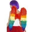 skrzydla aniola rainbow teczowe smiffys 60 x 60 cm
