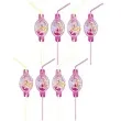 slomki barbie amscan 24 cm 8 szt