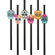 slomki dia de los muertos czarne 19 5 cm 6 szt