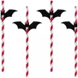 slomki halloween nietoperze 19 5 cm 6 szt