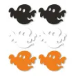 slomki halloween z duchami mix 19 5 cm 6 szt