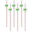 slomki palmy rozowe kropki 19 5 cm 6 szt