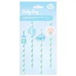 slomki papierowe baby shower boy niebieskie godan 8 szt