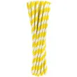 slomki papierowe bio paski godan zolte 20 cm 24 szt