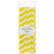 slomki papierowe bio paski godan zolte 20 cm 24 szt