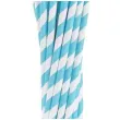 slomki papierowe bio paski niebieski jasny godan 19 7 cm 24 szt