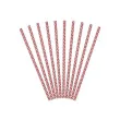 slomki papierowe chevron czerwone 19 5 cm 10 szt