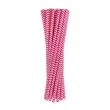 slomki papierowe chevron rozowe 19 7 cm 24 szt