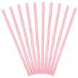 slomki papierowe classic rozowe jasne partydeco 19 5 cm 10 szt