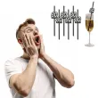 slomki papierowe do drinkow na 80 urodziny kolekcja glamour birthday 6 sztuk