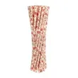 slomki papierowe roze rozowe 19 7 cm 24 szt
