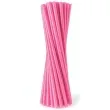 slomki proste grube 24 cm rozowe fluor 500 szt