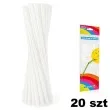 slomki proste grube 24 cm transparentne 20 szt