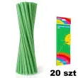 slomki proste grube 24 cm zielone 20 szt