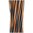 slomki proste twister grube pomaranczowo czarne godan 8mm 24 cm 20 szt
