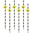 slomki sloneczne pszczolki 19 5 cm zolte w paski 6 szt