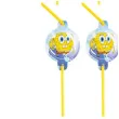 slomki spongebob kanciastoporty amscan 24 cm 8 szt